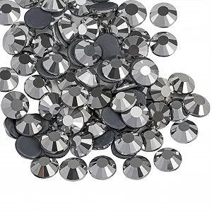 Стразы Плоские Кристаллические для Рукоделия Одежды DIY Crystal SS10 2.7-2.9мм Серебряные Hema SS10/2880шт - Фото 1