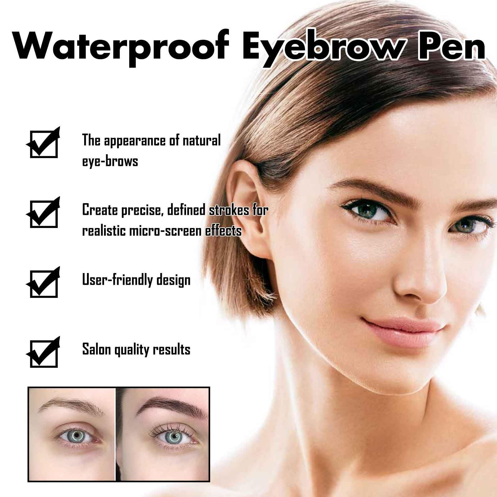 Олівець для брів Microblading природний 2 мл (B, One Size), фото №6