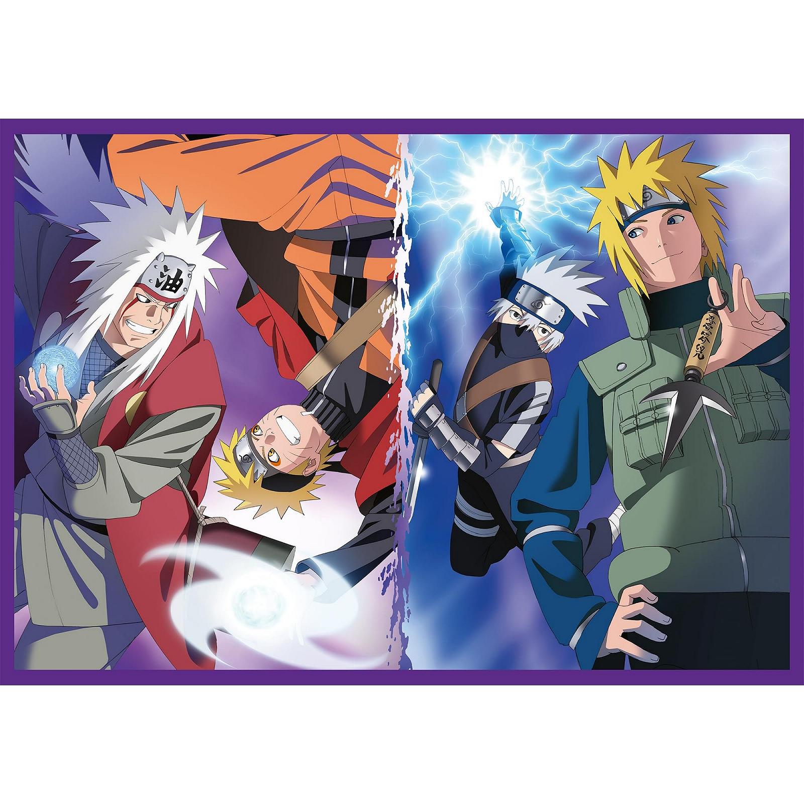 Пазлы Trefl Naruto Shippuden The Adventures of Naruto Uzumaki 4 в 1 4 x 250 элементов, фото №3