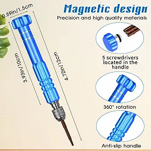 Викрутка Glasses 6 в 1 Mini Blue synthetic.ua - Фото 1