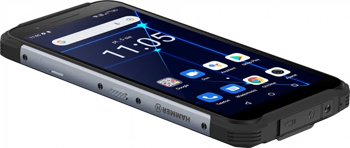 Смартфон 6" myPhone Hammer Construction 6/128Gb 4G 2-SIM NFC 16/8Мп 8 ядер Android 12 Серебристый, фото №5 Смартфон 6" myPhone Hammer Construction 6/128Gb 4G 2-SIM NFC 16/8Мп 8 ядер Android 12 Серебристый, фото №5