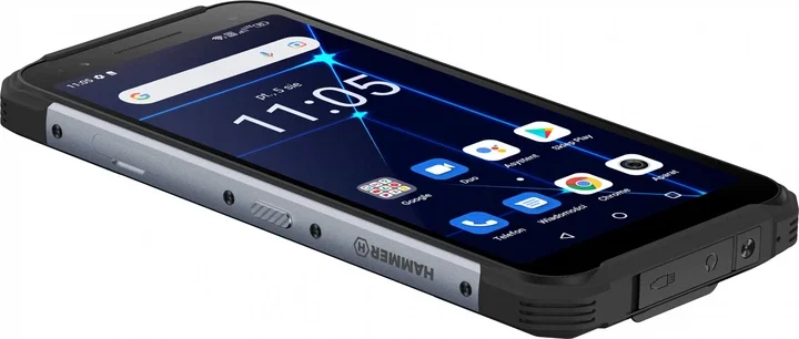 Смартфон 6" myPhone Hammer Construction 6/128Gb 4G 2-SIM NFC 16/8Мп 8 ядер Android 12 Серебристий, фото №5 Смартфон 6" myPhone Hammer Construction 6/128Gb 4G 2-SIM NFC 16/8Мп 8 ядер Android 12 Серебристий, фото №5