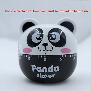 Механический таймер Панда 60 минут Panda Black цена на synthetic.ua - Фото 1 Механический таймер Панда 60 минут Panda Black synthetic.ua - Фото 1