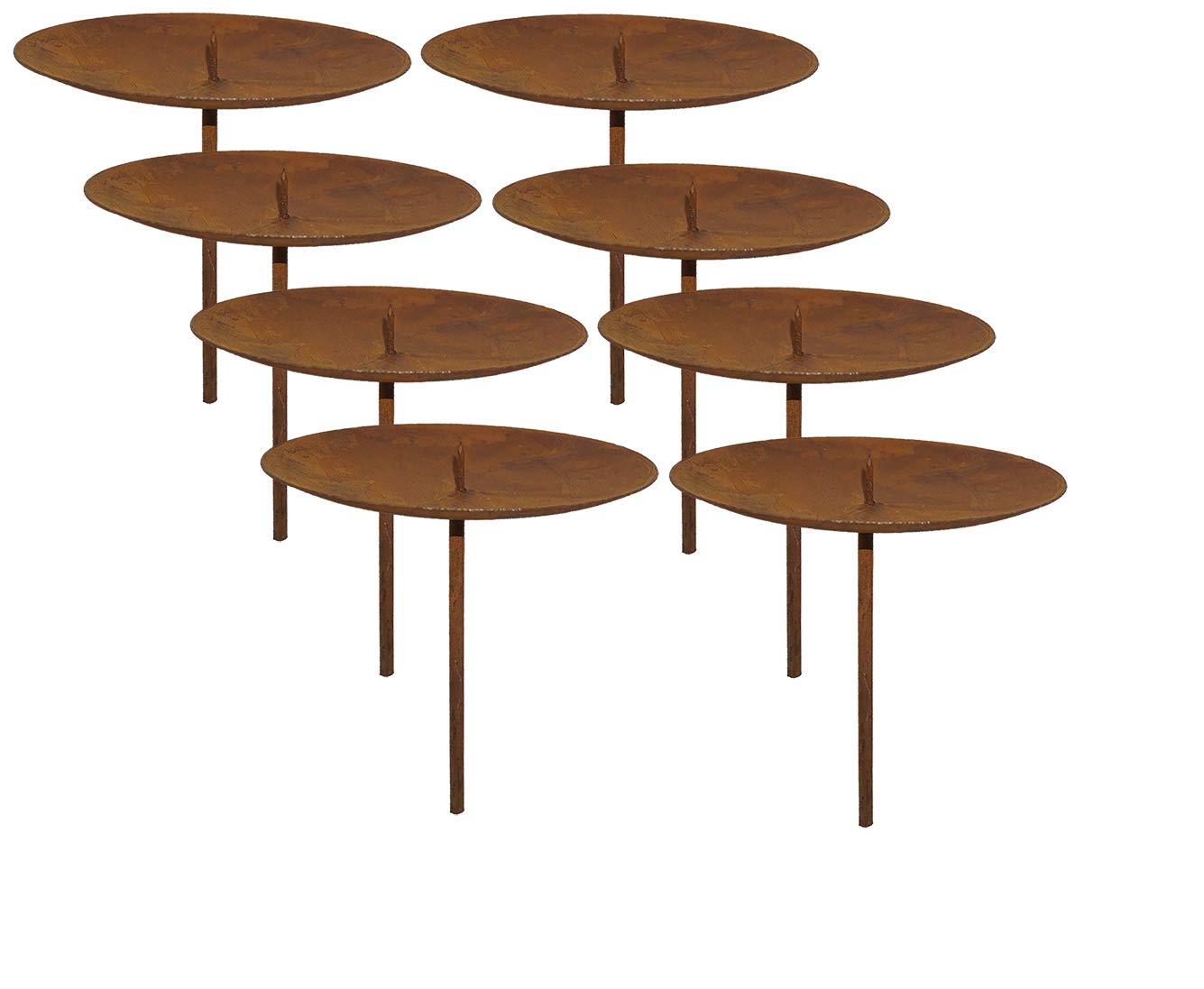 Підсвічник Novadeco Pick with Mandrel Natural Grate Set, фото №1