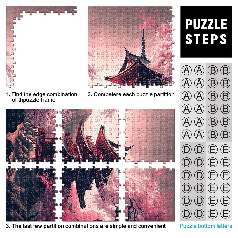 Пазл Japanese Temple 1000 элементов 26 x 38 см, фото №2