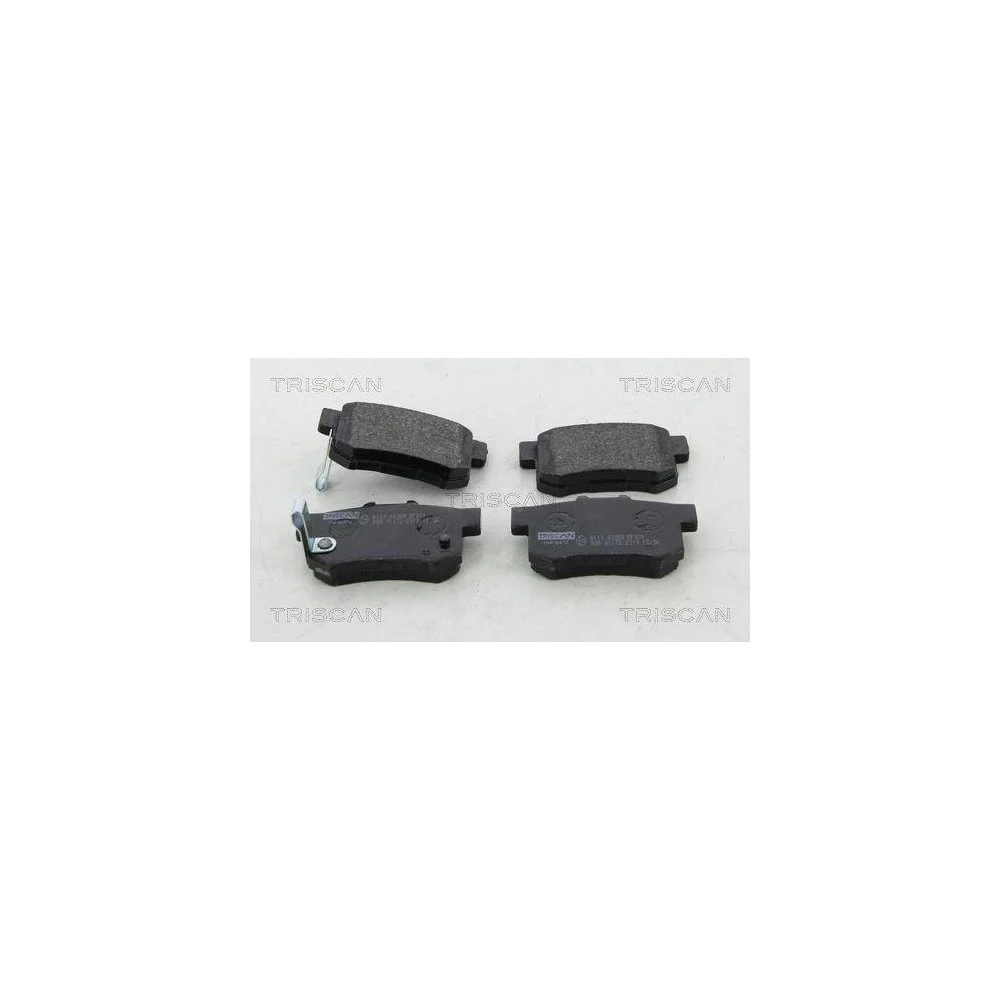 Комплект тормозных колодок, дисковый тормоз TRISCAN 8110 40015 для HONDA ACURA задний мост, фото №1