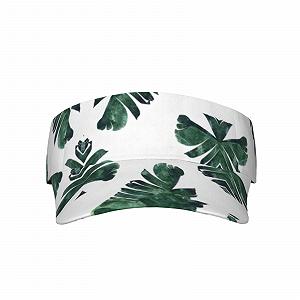 Бейсболка Унисекс с принтом пальмовых листьев солнцезащитная - Фото 1