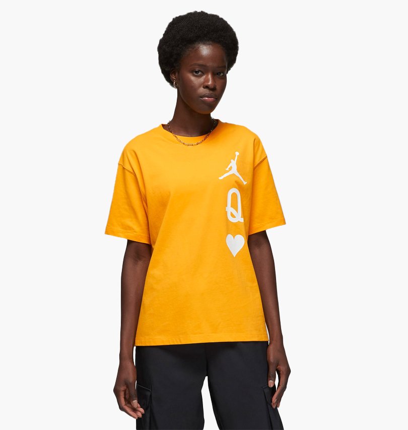 Футболка Air Jordan Flight WomenS  Yellow S, фото №1