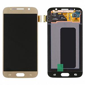 Дисплей Samsung G920F Galaxy S6 модуль в сборе с тачскрином золотистый переклеенное стекло Дисплей Samsung G920F Galaxy S6 модуль в сборе с тачскрином золотистый переклеенное стекло