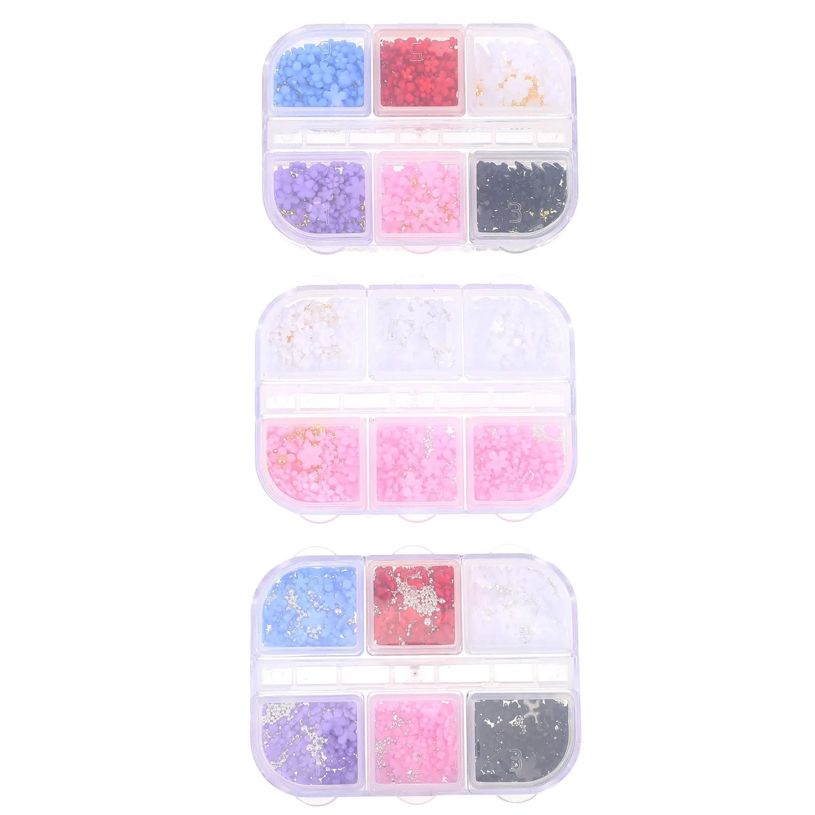 Підвіски для нігтів Квіти, фото №2