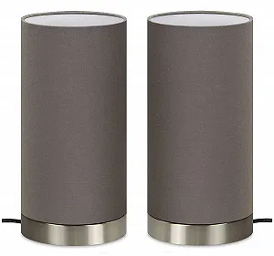 Настольная лампа Trango Набор из 2 шт. Тканевый абажур - Фото 1