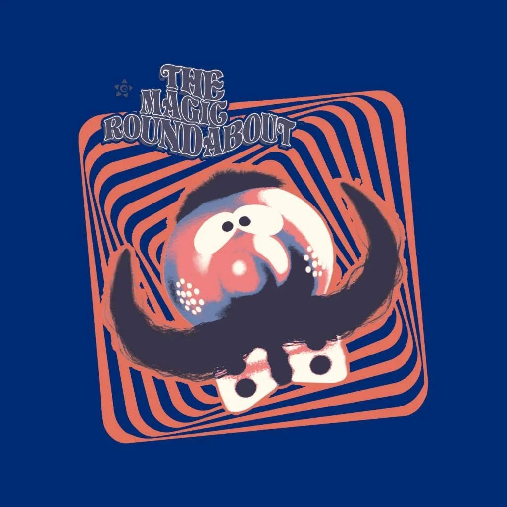 Дитяча куртка-бомбер All+Every The Magic Roundabout Zebedee Psychedelic Lines, фото №2