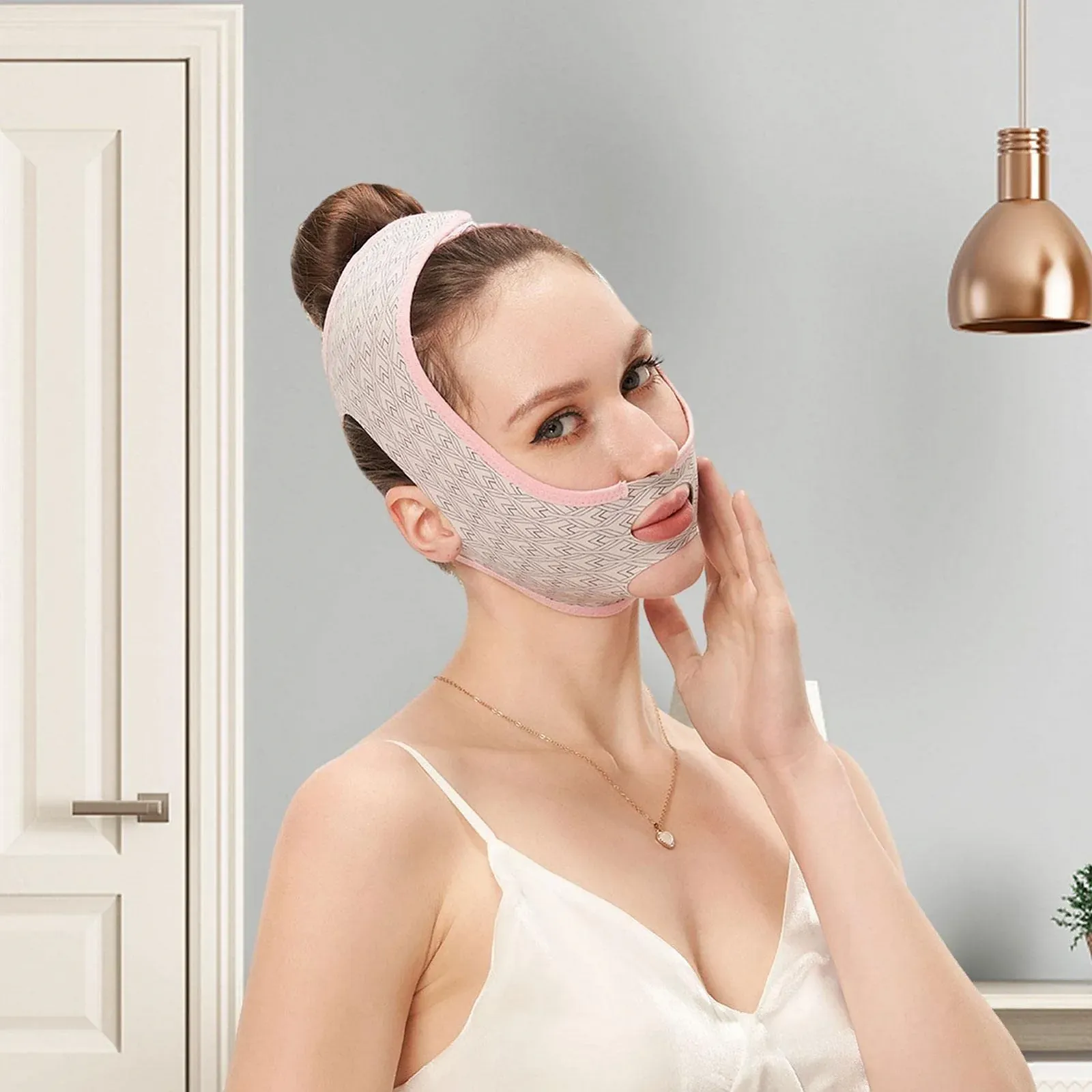 Маска для сну для моделювання контурів обличчя Beauty, фото №7