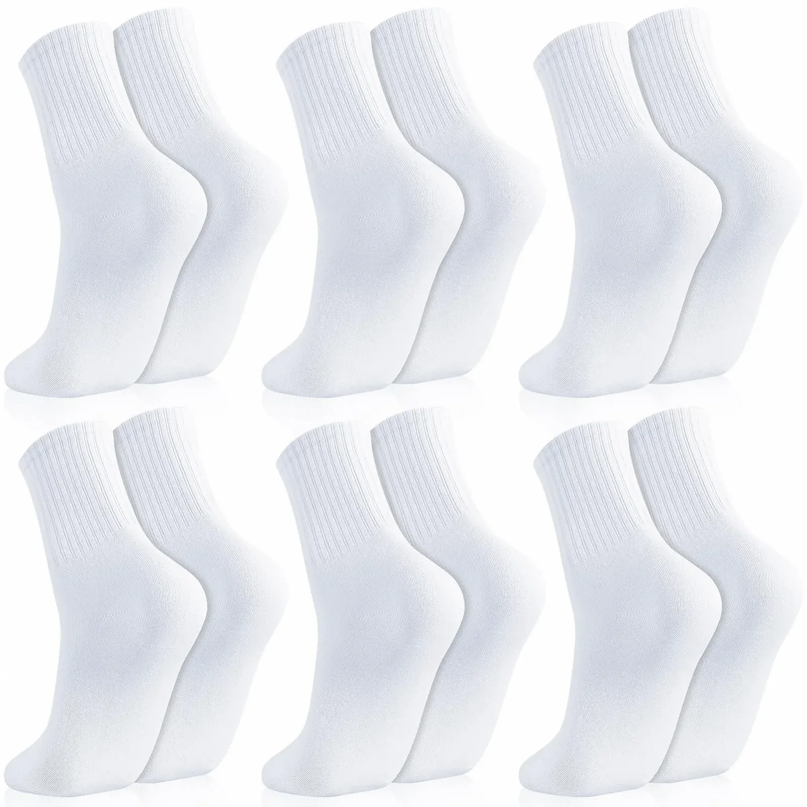 Спортивні шкарпетки Unisex Білий 38-43 Бавовна, фото №8