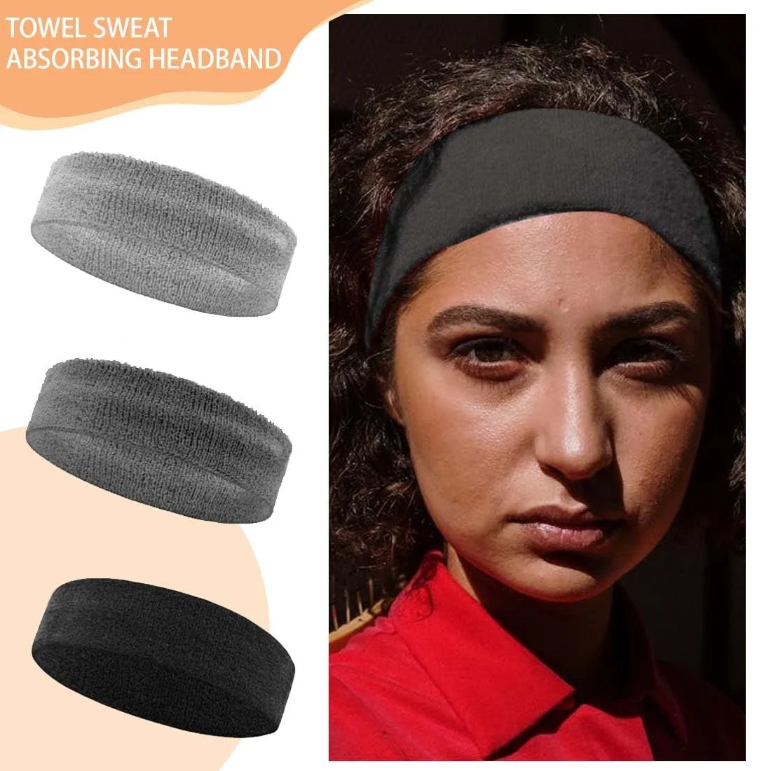 Спортивна пов'язка на голову, фото №6