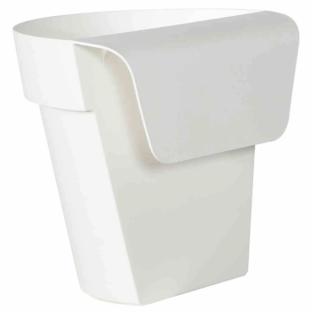 Кашпо EURO 3 PLAST Up з автополивом 25 см Білий, фото №2 Кашпо EURO 3 PLAST Up з автополивом 25 см Білий, фото №2