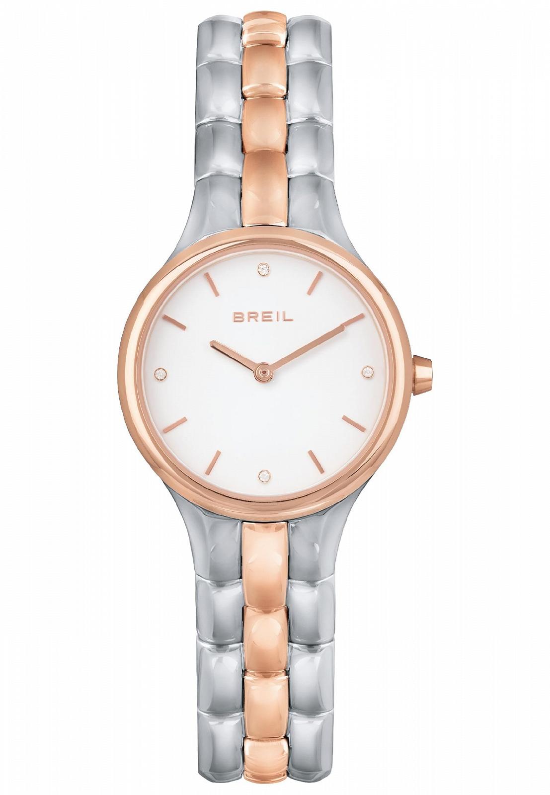 Годинник Breil IVY Кварцовий Сріблястий, Рожевий TW1888, фото №1