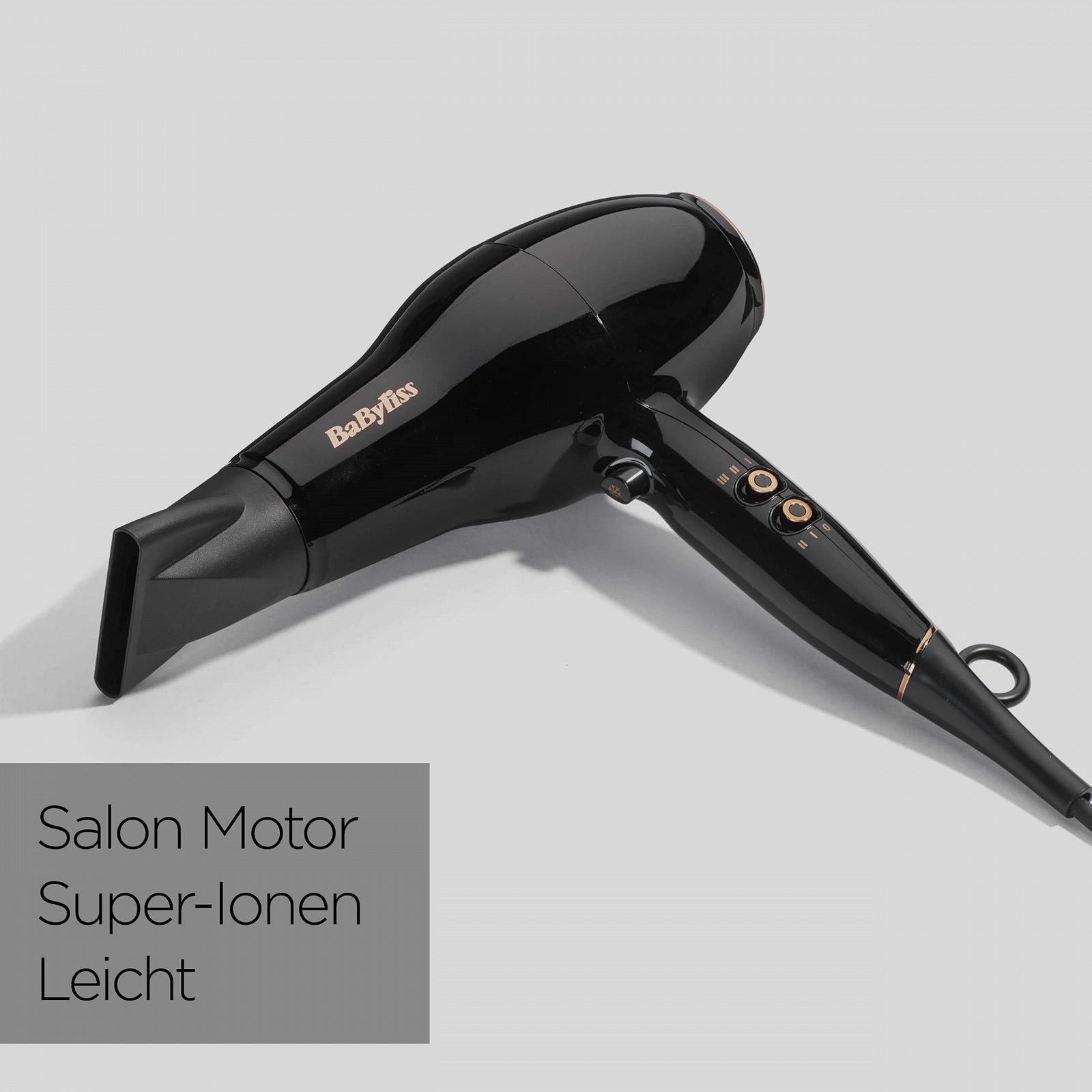 Фен BaByliss Pro Power D5245E 2300 Вт, черный, фото №3