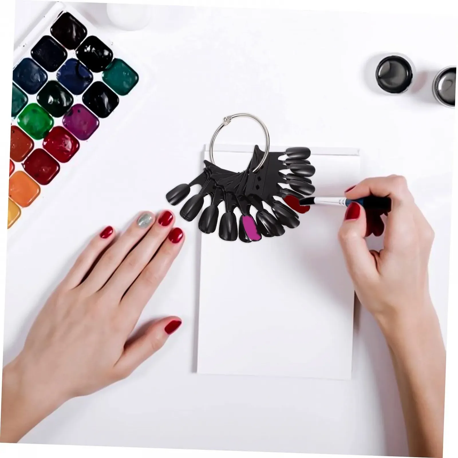 Набор для маникюра PACKOVE 5 шт. Пластины для демонстрации дизайна ногтей, фото №8