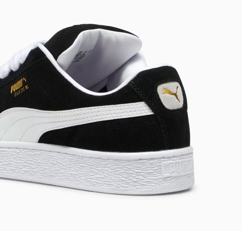 Чоловічі кросівки Puma Suede Xl Black 395205-02, фото №5