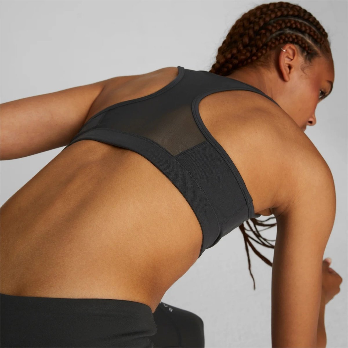Топ Mid Impact 4Keeps Bra 52030453 Puma Чорний M, фото №5