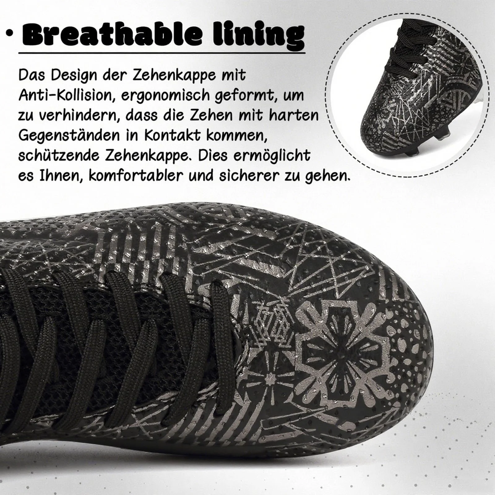 Футбольные Бутсы Детские Футбольные Бутсы для Мальчиков Девочек AG, фото №4