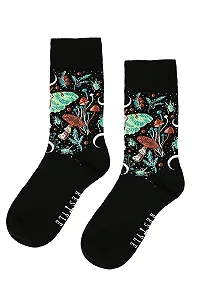 Шкарпетки Restyle Autumnal Equinox Jacquard - Готичний візерунок - Фото 1