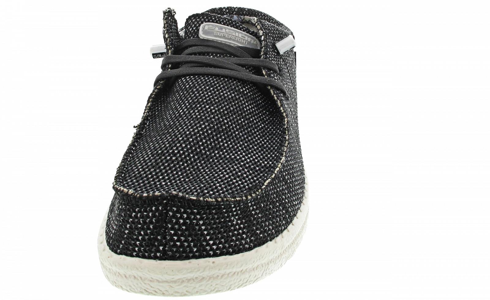 FUSION Superlight - Легкие мужские Туфли / мокасины / лоферы в стиле серфера с пробковой стелькой, фото №4