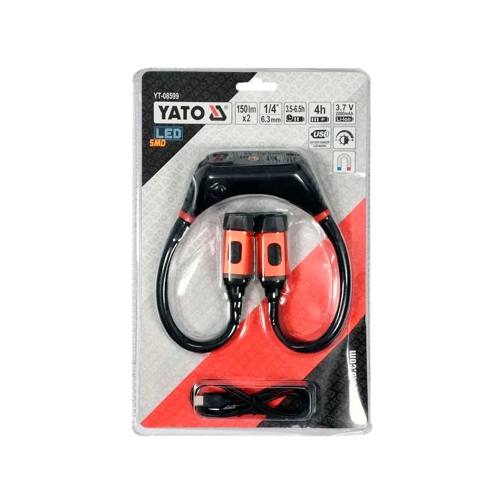 Фонарь Yato YT-08599, фото №5 Фонарь Yato YT-08599, фото №5