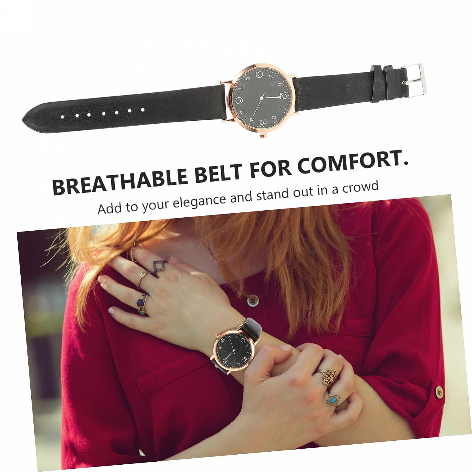 Жіночий годинник VALICLUD Різдвяний дзвіночок Чорний, фото №2