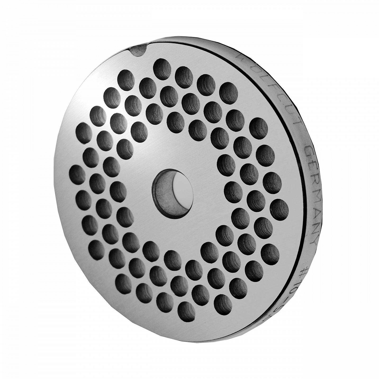Перфорований диск Reber INOX N.12EL9501 N розмір 10 та 12 отвори 5,0 мм для м'ясорубки, фото №1