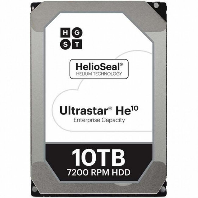 Внутрішній жорсткий диск WDC Hitachi HGST 3.5" 10TB 0F27454 HUH721010ALE604, фото №1 Внутрішній жорсткий диск WDC Hitachi HGST 3.5" 10TB 0F27454 HUH721010ALE604, фото №1