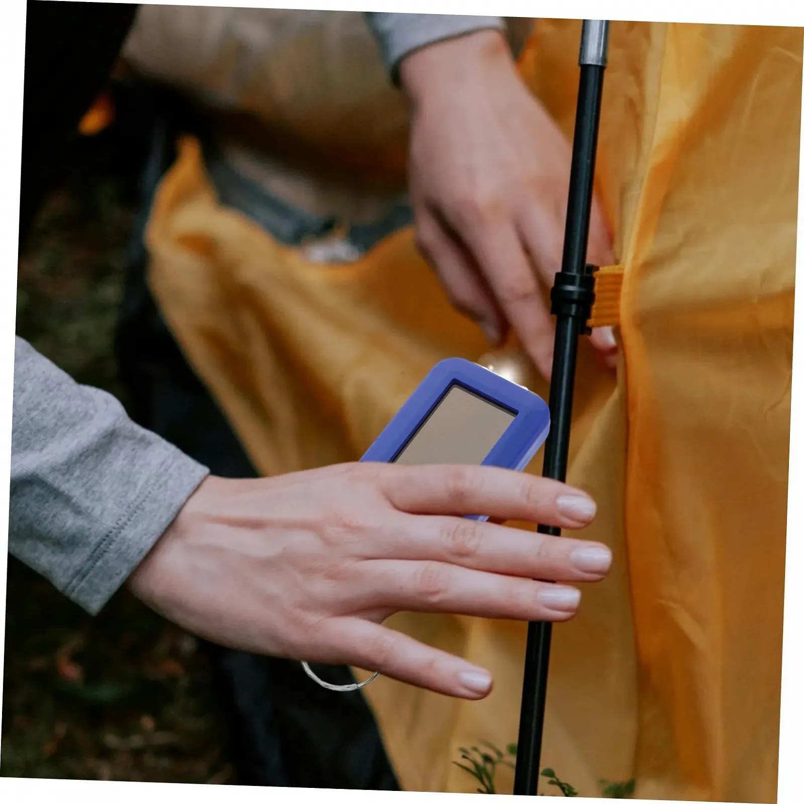 Ліхтарик Mipcase 5 шт. Сонячний Перезаряджуваний Кемпінговий Маленький Міні Брелок Пластик, фото №6