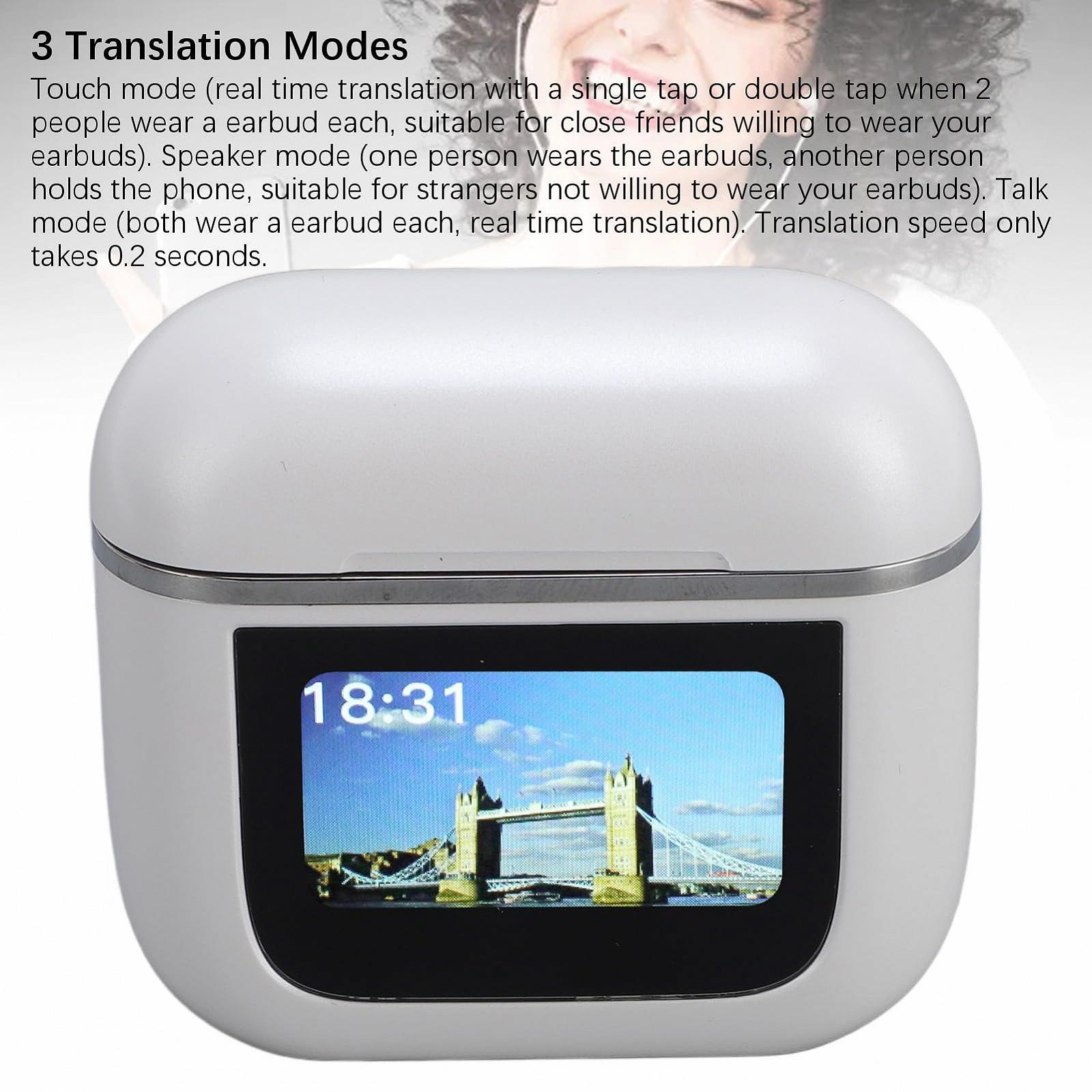 Навушники-перекладачі Білий, фото №4