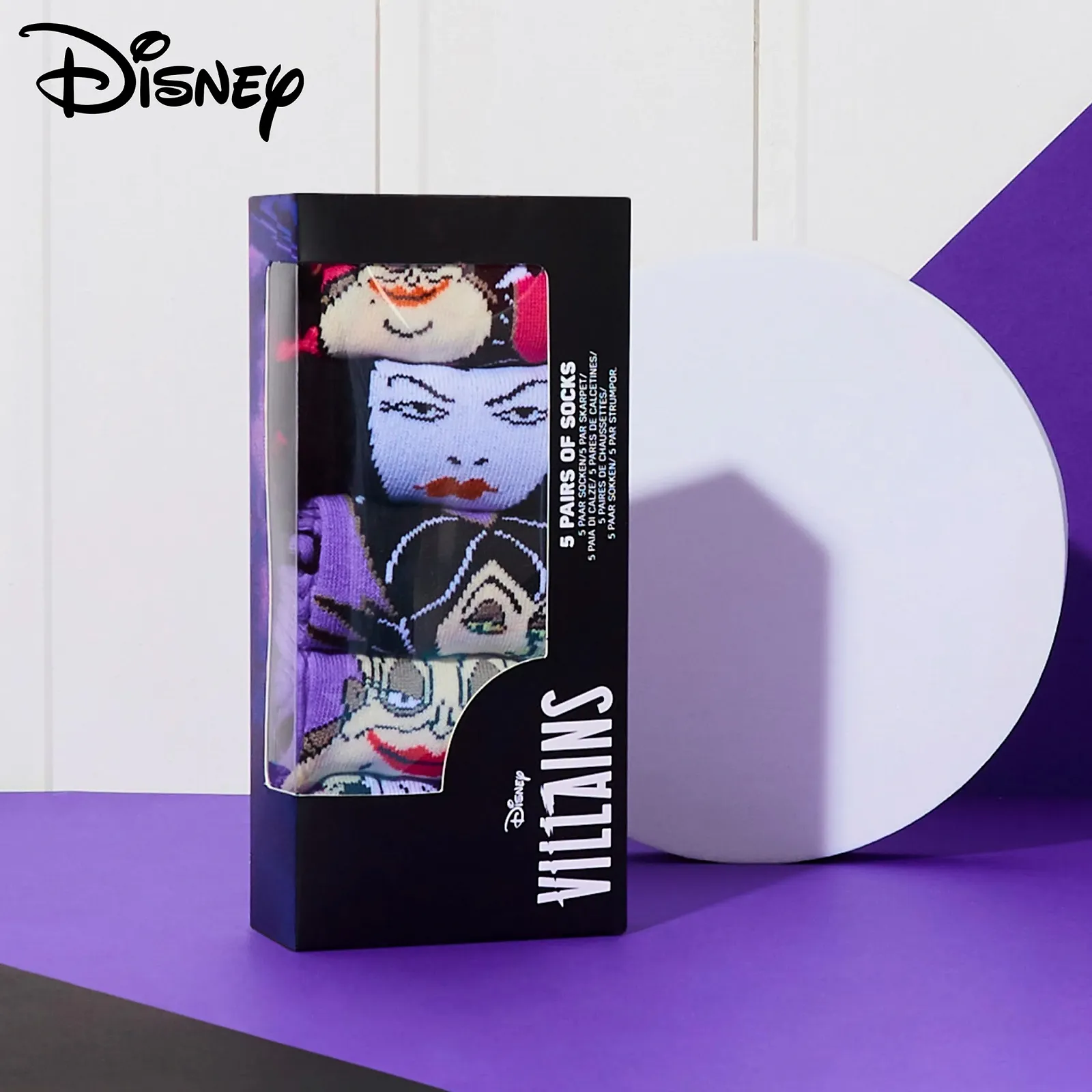 Жіночі шкарпетки Disney, 5 пар, фото №1