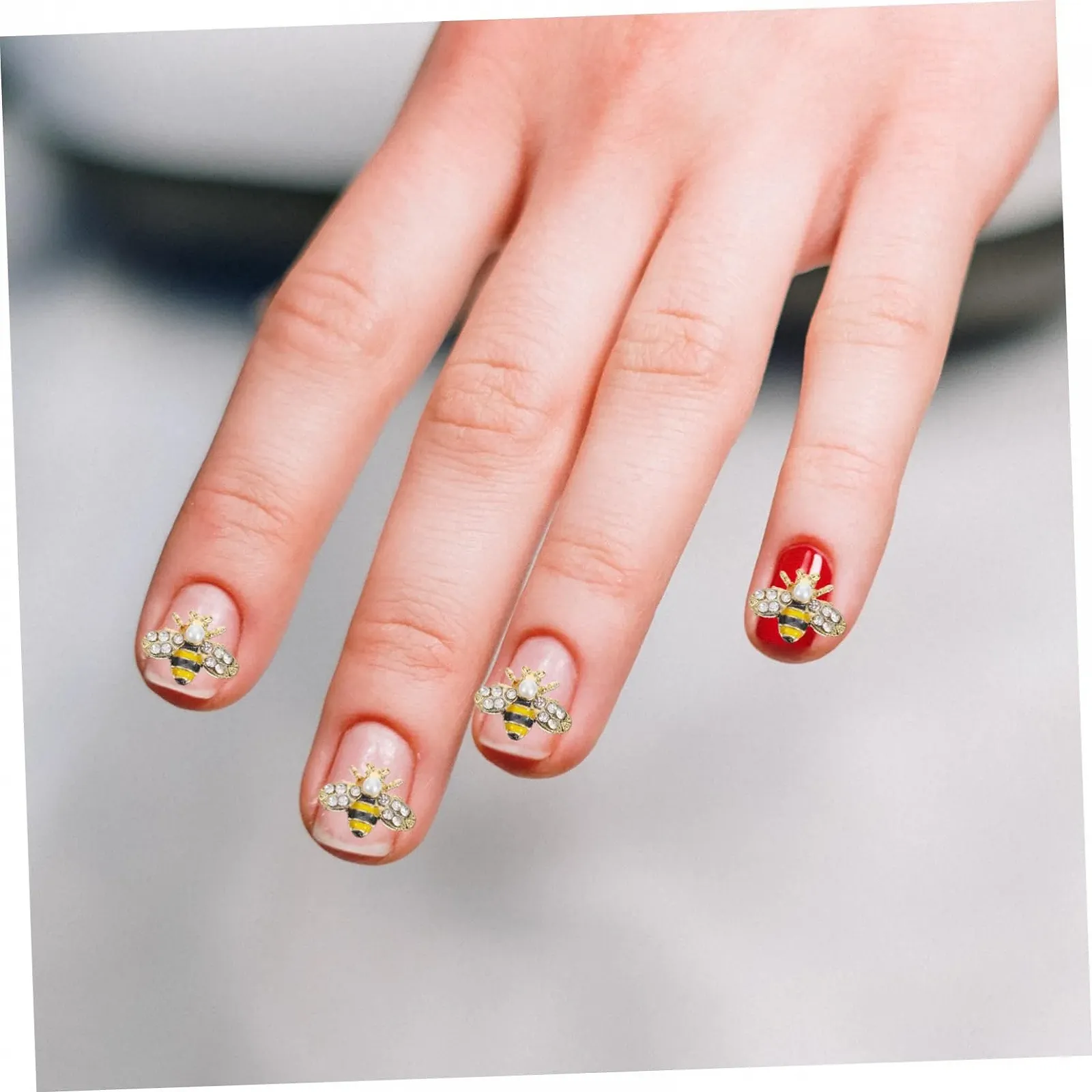 Украшение для ногтей Пчела WOONEKY 20 штук, фото №6