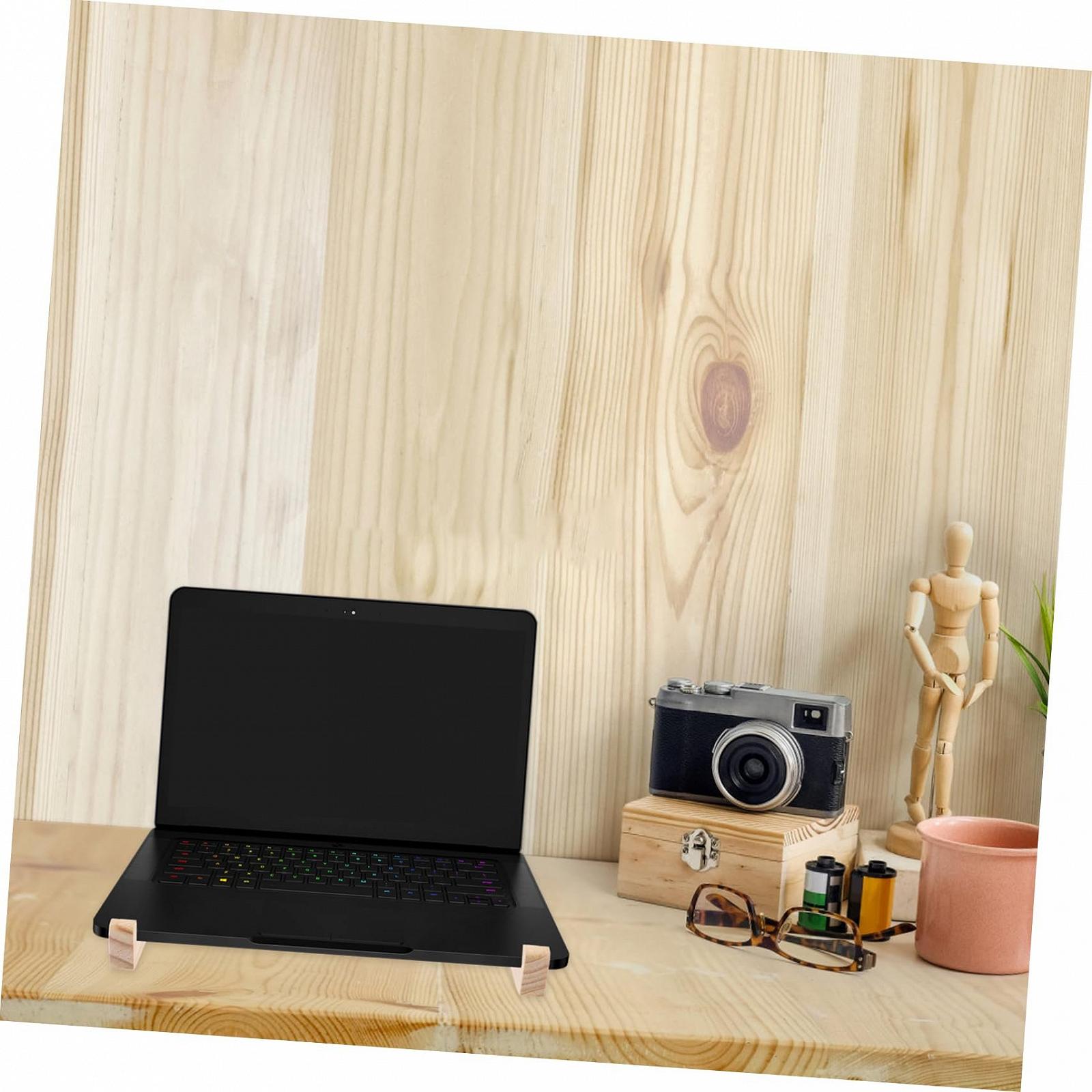 Подставка для ноутбука деревянная Veemoon Регулировка высоты Деревянная для офиса и дома, фото №4 Подставка для ноутбука деревянная Veemoon Регулировка высоты Деревянная для офиса и дома, фото №4