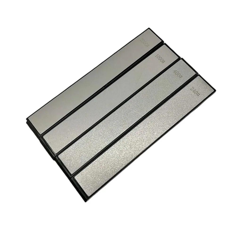 Набор алмазных точильных камней Correa 4 штуки 240/400/1000/2000 грит Серебристый, фото №1
