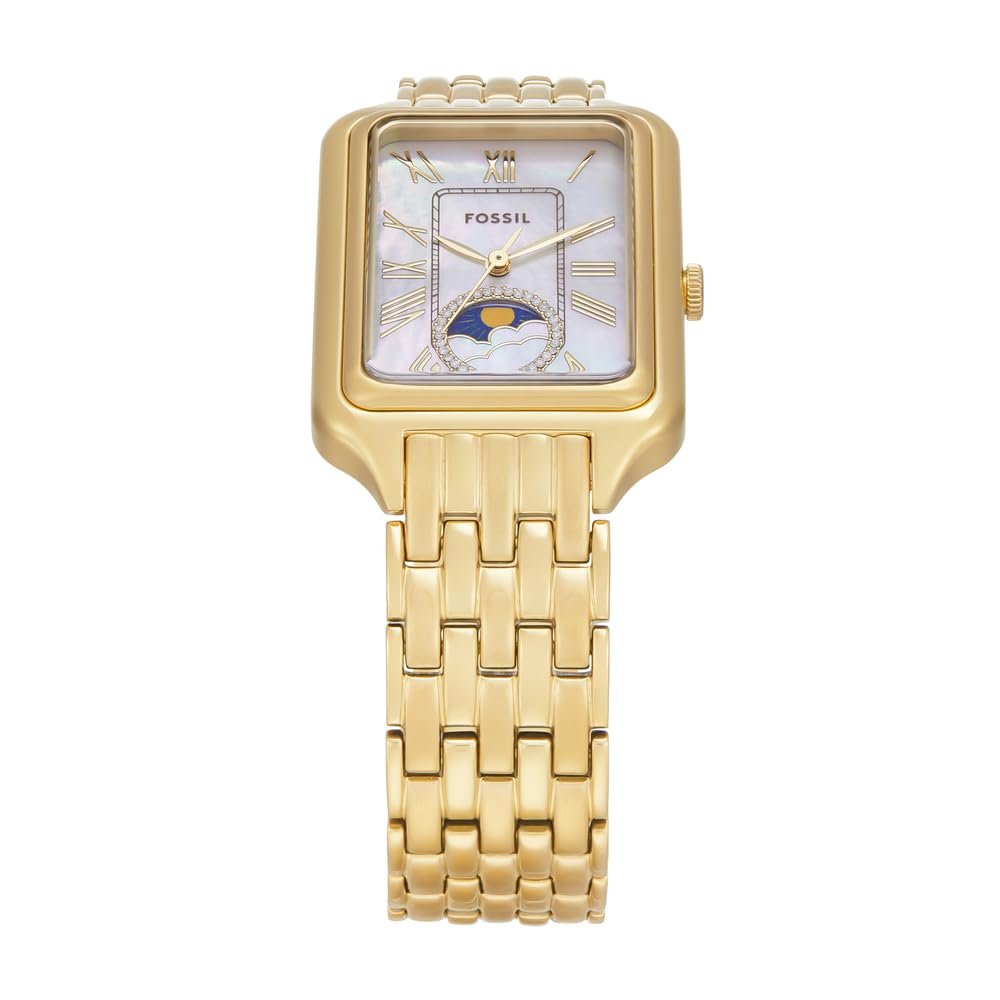 Женские аналоговые часы Fossil ES5398 с ремешком из нержавеющей стали, фото №4