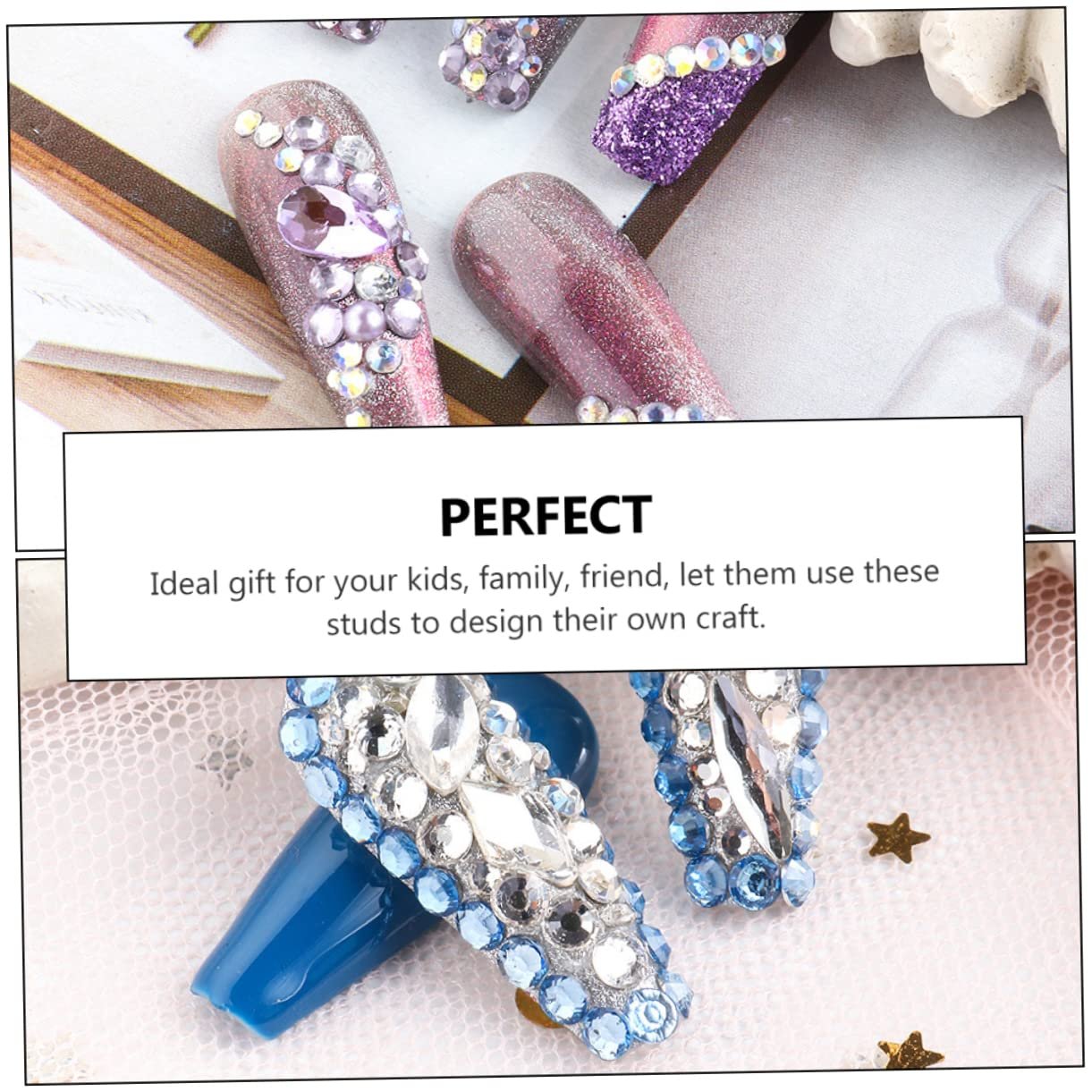 Тип: Стрази WOONEKY DIY Камінці для нігтів Манікюрні прикраси, фото №4