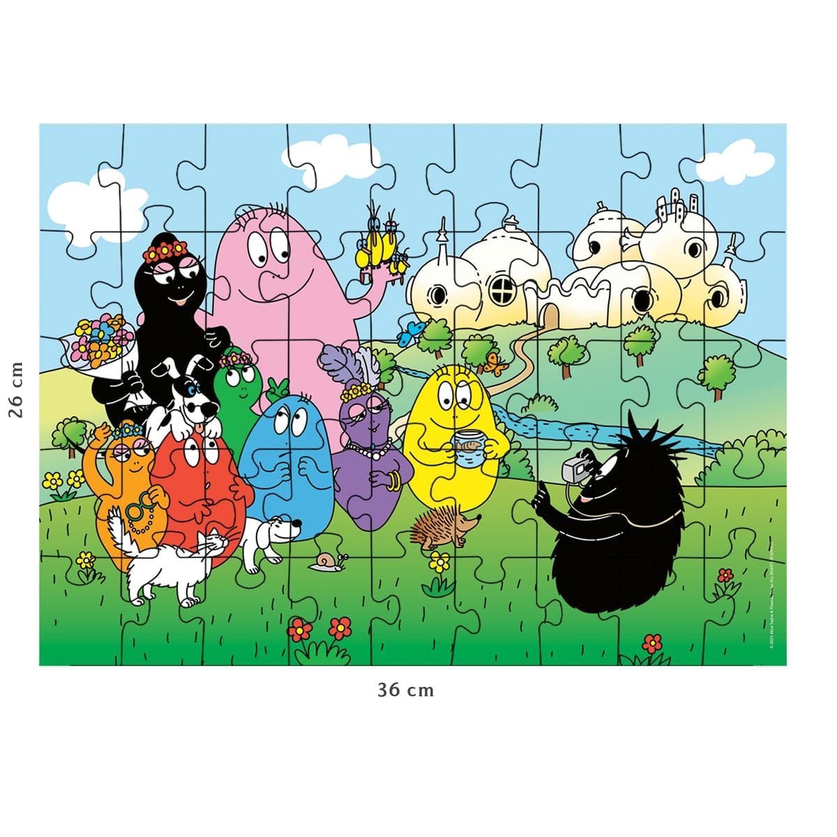 Детский пазл Ravensburger Nathan Barbapapa 12001137 45 деталей 5+, фото №4