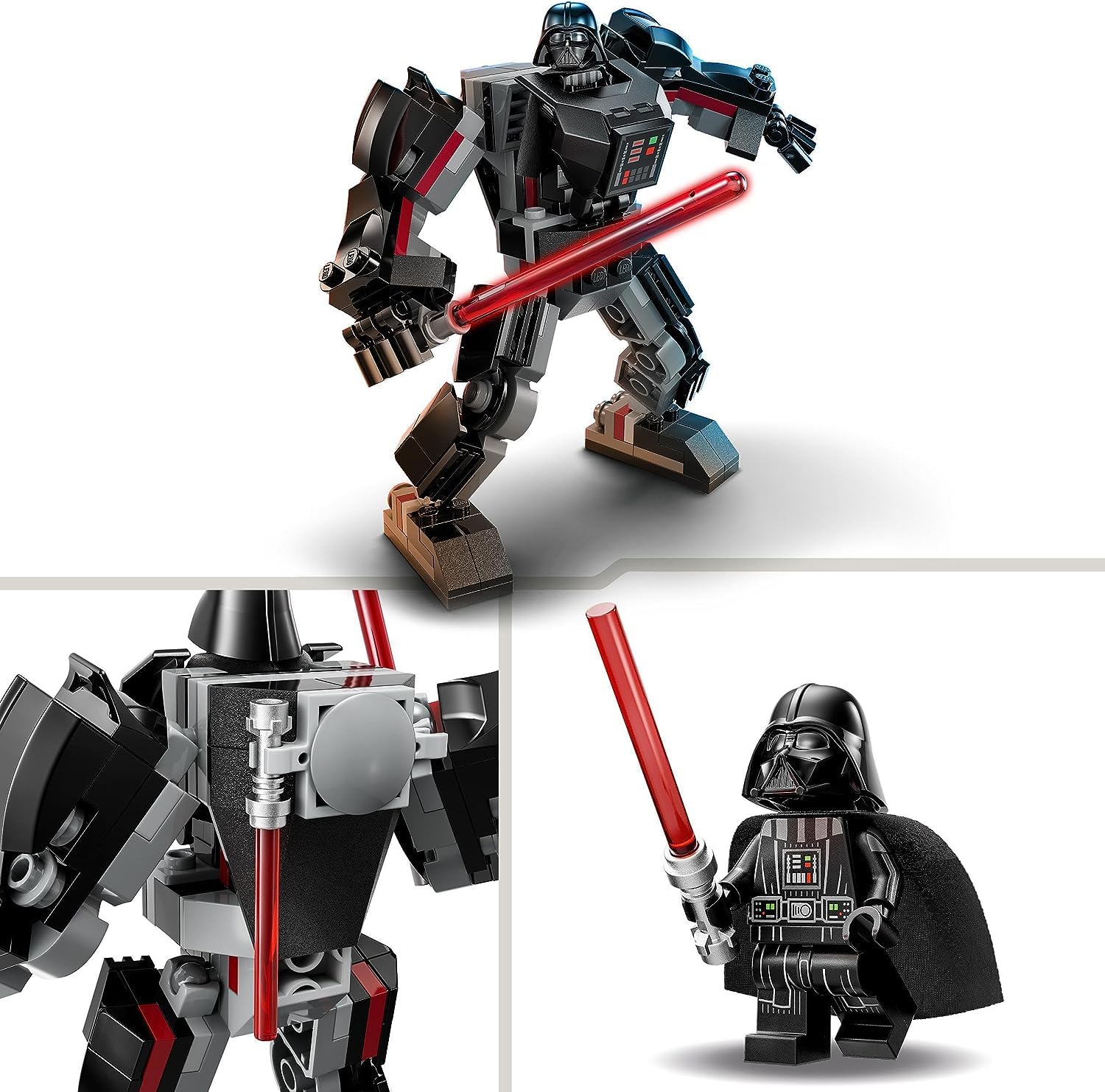 Набір Lego 75368 Star Wars Darth Vader Mech + Lego 75369 Star Wars Boba Fett Mech для дітей від 6 років, фото №3