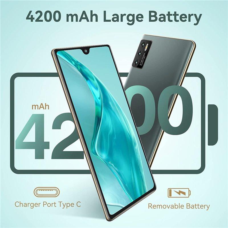 Смартфон 6.2" Cubot P50 6/128Gb 4G 2-SIM 12/20Мп 8 ядер Android 11 Green, фото №3