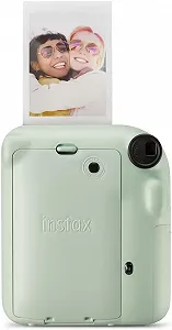 Набор с фотокамерой мгновенной печати Fujifilm Instax Mini 12 + 20 снимков + 4 батарейки AA + Альбом Mint Green synthetic.ua - Фото 1