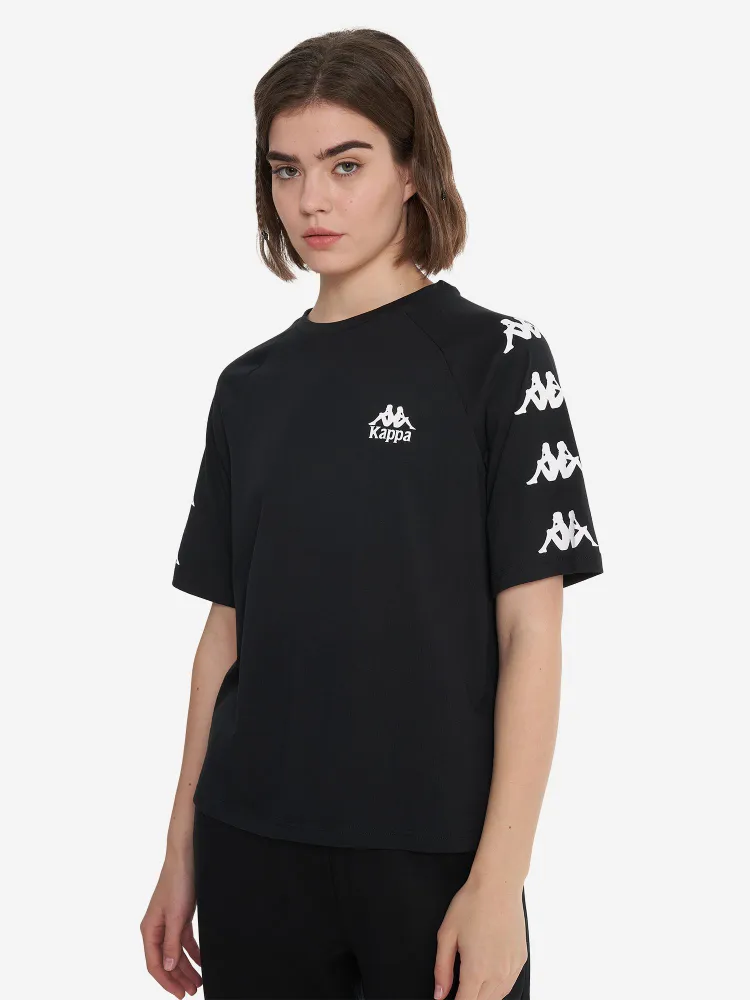 Футболка 133908KAP-99 Kappa Чорний 2XL, фото №1