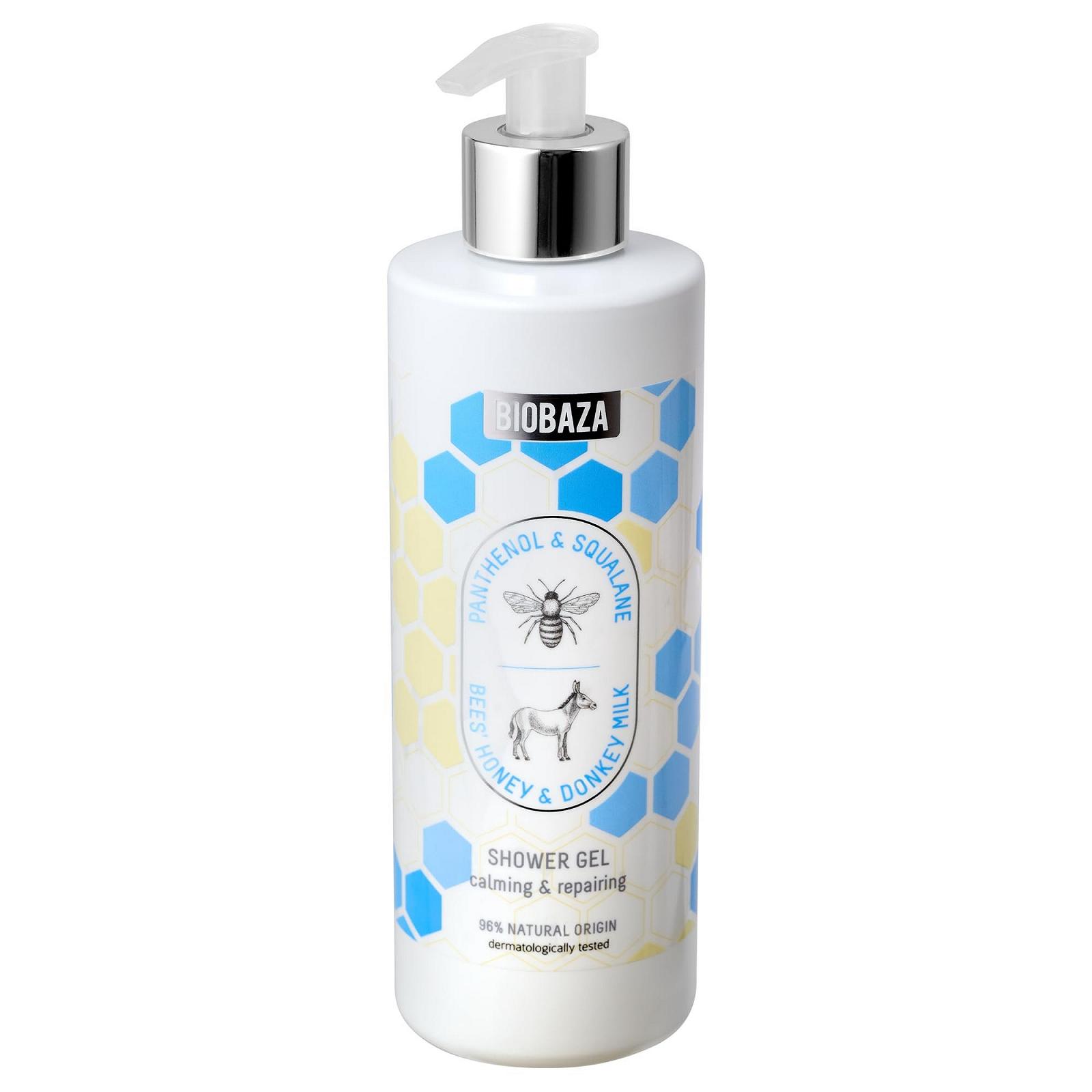 Гель для душу Biobaza Bees and Donkeys 2-в-1, фото №1