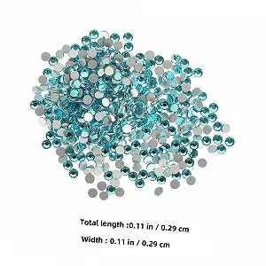 Стрази COHEALI 2880 шт. Плоскі стрази кришталеві прикраси для рукоділля synthetic.ua - Фото 1