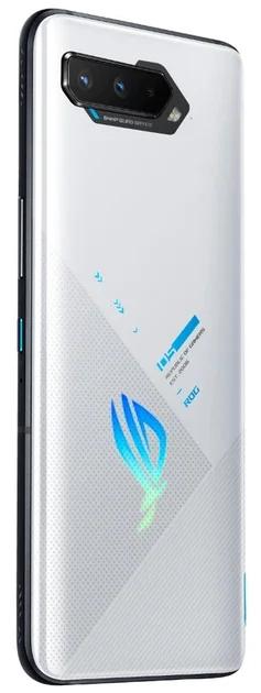 Смартфон 6.78" ASUS ROG Phone 5 16/256Gb 5G 2-SIM NFC 64/24Мп 8 ядер Android 13 White, фото №4 Смартфон 6.78" ASUS ROG Phone 5 16/256Gb 5G 2-SIM NFC 64/24Мп 8 ядер Android 13 White, фото №4
