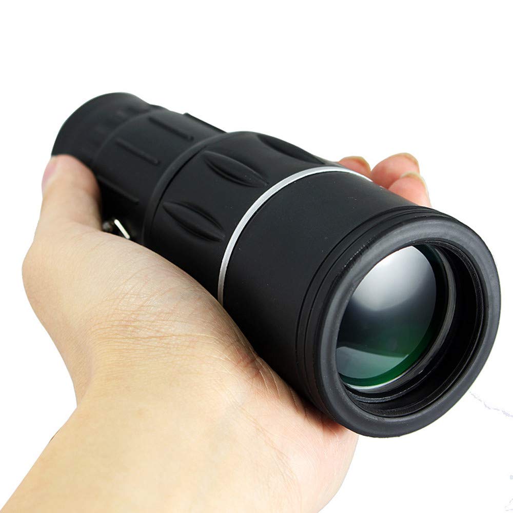 Монокуляр Monocular 16x52 Zoom Optical HD Lens чорний, фото №3