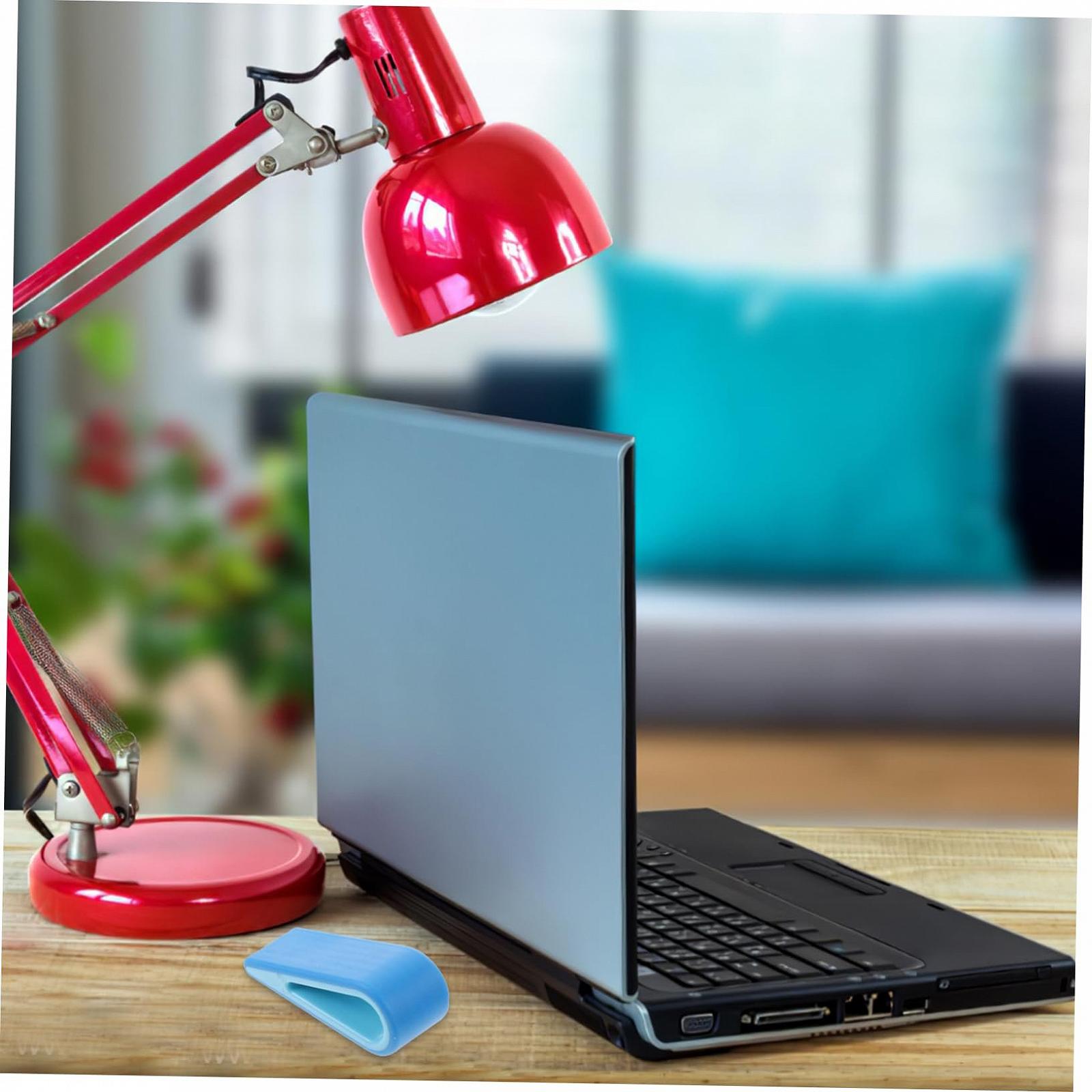 Підставка для ноутбука GALPADA, 2 шт, портативна, збільшує кут нахилу для комфорту та розсіювання тепла, фото №3